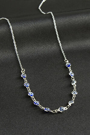 Nazarlı Mineli Kolye