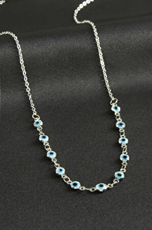 Nazarlı Mineli Kolye