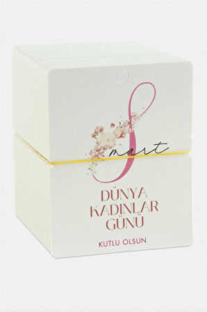 Dünya Kadınlar Günü Bileklik Kartı