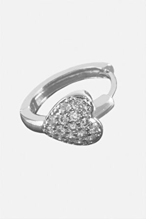 Tragus Zirkon Taşlı Halka Piercing 1 Adet