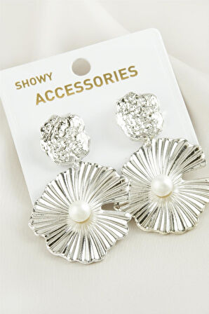 Papatya Yeni Sezon İnci Küpe