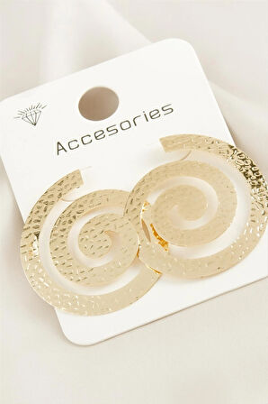 Spiral Trend Metal Küpe