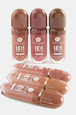 Ronassi Yassı Matte Likit Ruj