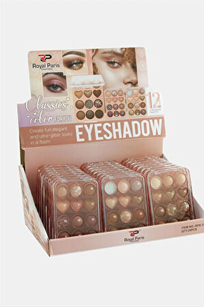 Royal Paris Kalp 12'li Far Seti