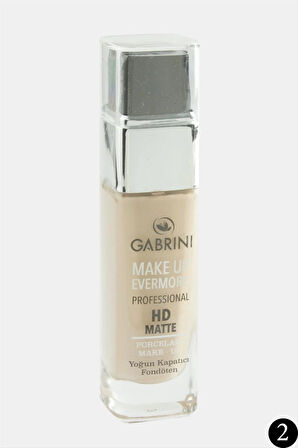 Gabrini HD Matte Şişe Fondöten