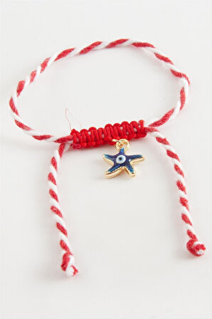 Drniz Yıldızı Marteniçka Makrome İp Bileklik