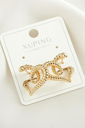 Xuping Kalp Lüks Çelik Küpe