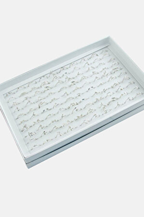 Karışık Lüx Çelik Eklem Yüzük 1 Adet