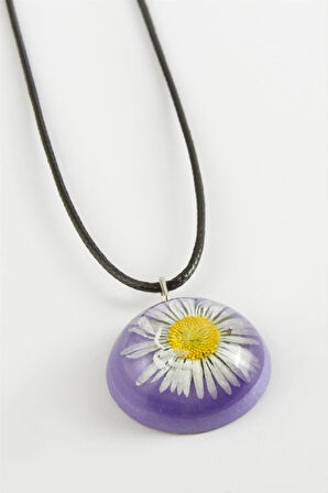 Papatya Epoksi Kolye