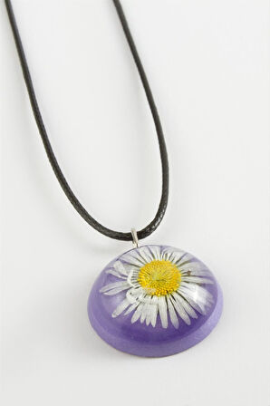 Papatya Epoksi Kolye