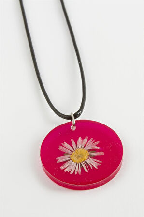 Papatya Epoksi Kolye