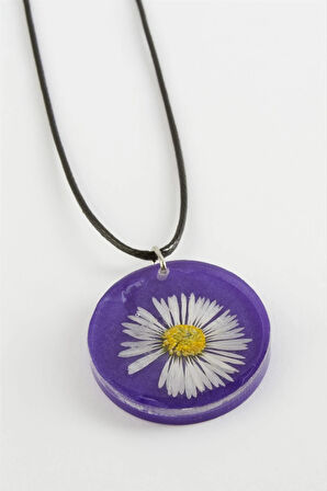 Papatya Epoksi Kolye