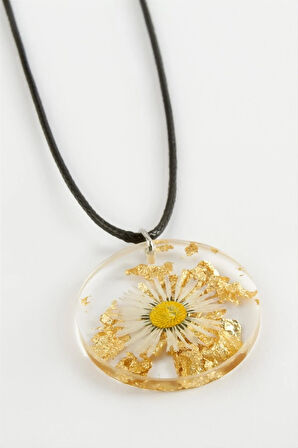 Papatya Epoksi Kolye