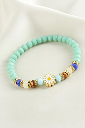 Papatya Kristal Trend Bileklik