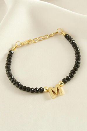 Harfli Kristal Trend Bileklik