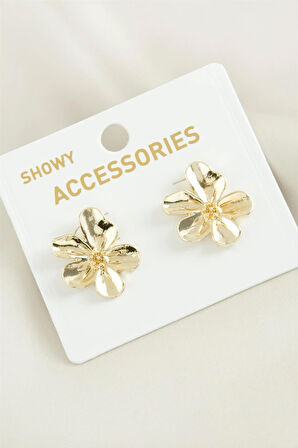 Orkide Trend Metal Küpe