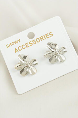 Orkide Trend Metal Küpe