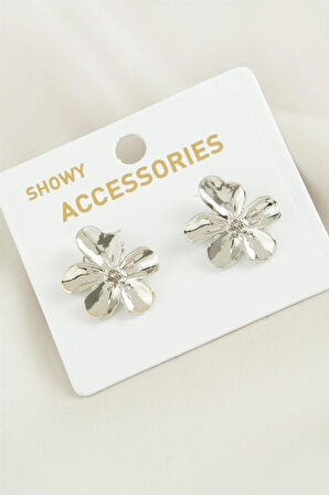 Orkide Trend Metal Küpe