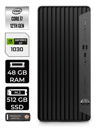 LENOVO Neo 50T i7 13700 48GB RAM 512GB SSD RX550/4GB FDOS 12JD0008TR MASAÜSTÜ PC & PER4 BELLEK