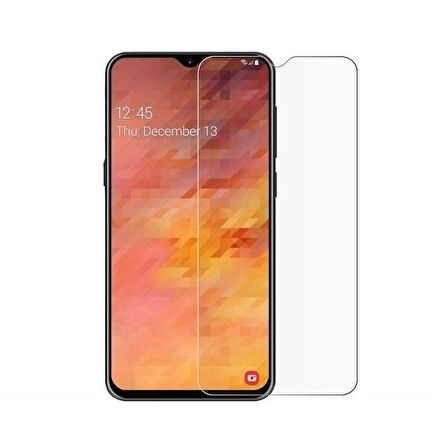 Smcase Samsung Galaxy A21 Kılıf Negro Karbon Silikon  Nano Ekran Koruyucu
