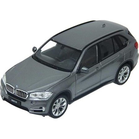 welly 1:36 ölçek bmw x5 metal çek bırak model araba gri