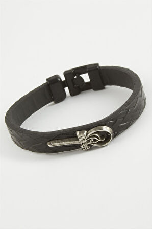 Tuğra Kaliteli Suni Deri Bileklik