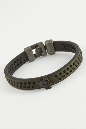 Tuğra Kaliteli Suni Deri Bileklik