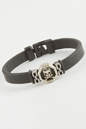 Kuru Kafa Kaliteli Suni Deri Bileklik