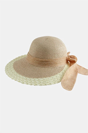 Fiyonglu Hasır Şapka