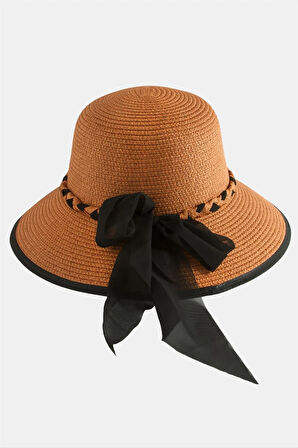 Fiyong Örgülü Hasır Şapka