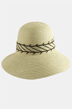 Fiyonglu Hasır Şapka