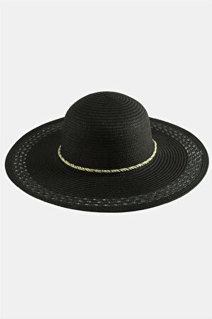 Örgülü Hasır Şapka