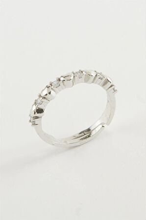 Kalp Taşlı Yüzük