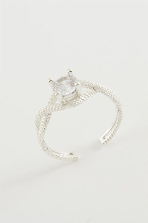 Sonsuzluk Tek Taşlı Yüzük