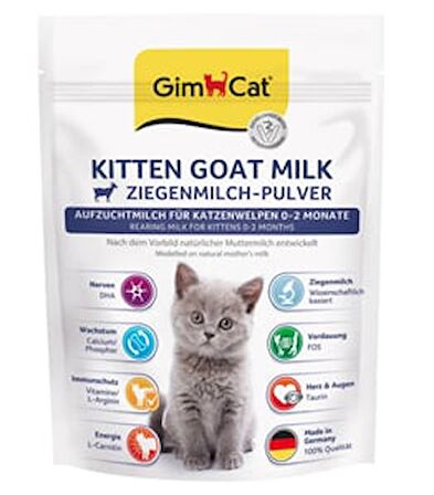 Gimcat Yavru Kedi Keçi Süt tozu 200 Gr