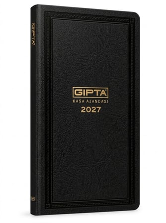 2027 Kasa Ajandası -UZUN ,432 SAYFA-PAZAR Günü Ayrı-118-tck