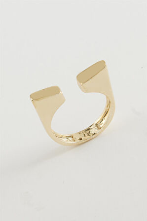 Köşeli Metal Yüzük