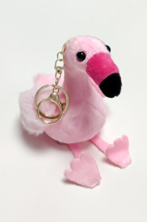 Flamingo Peluş Anahtarlık