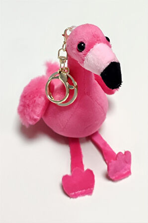 Flamingo Peluş Anahtarlık