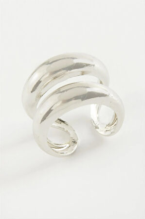 Çift Halka Metal Yüzük