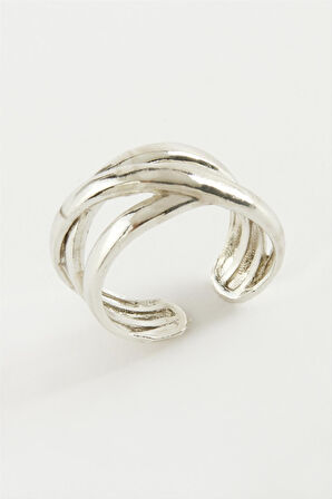 Burgulu Metal Yüzük