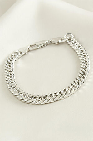 Xuping Düz Zincir Lüks Çelik Bileklik