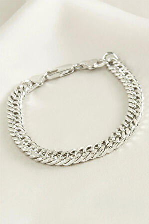 Xuping Düz Zincir Lüks Çelik Bileklik