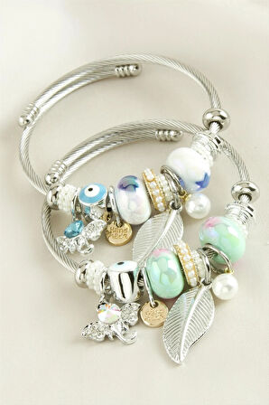 Yaprak Panora Bileklik