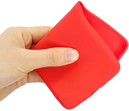 Smcase Huawei P40 Kılıf Lüks Mat Silikon  Tam Kapatan Ekran Koruyucu