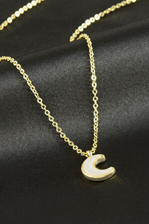 Hilal Polyester Kolye