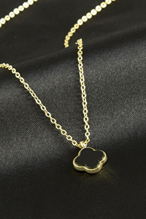 Çiçek Polyester Kolye