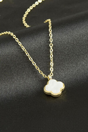 Çiçek Polyester Kolye