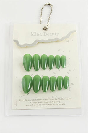 Mina Beauty Kedi Gözü Takma Tırnak