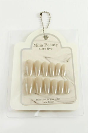 Mina Beauty Kedi Gözü Takma Tırnak
